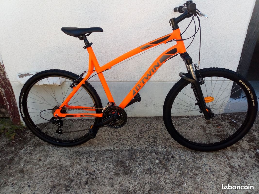 Btwin 340 Rockrider St 100 Orange Decathlon Rockrider 340 Taille S