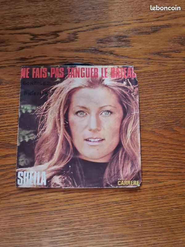 Sheila Ne fais pas tanguer le bateau - Samedi soir 45 tours (image 2)