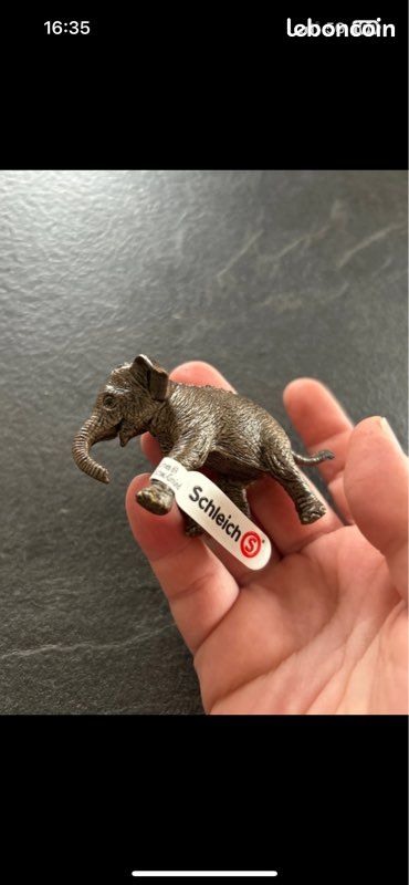 Figurine éléphant d’Asie schleich (image 3)