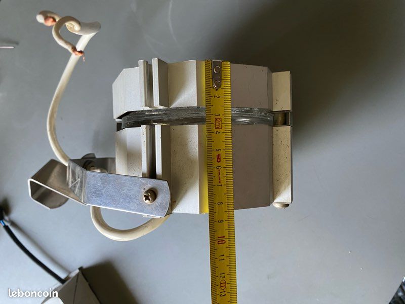 Lampe spot articulé orientable alu industriel années 60 70 vintage applique (image 6)