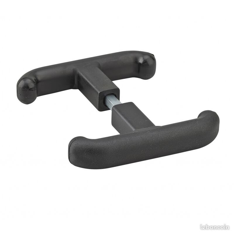 Recherche Poignée porte garage basculante avec un carré de 9mm (image 1)