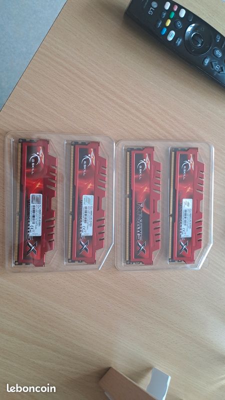 Barrette mémoire RIPJAWS X 4GO x4 (image 1)