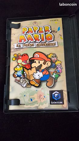 Paper Mario La porte millénaire Gamecube Complet PAL FR Game