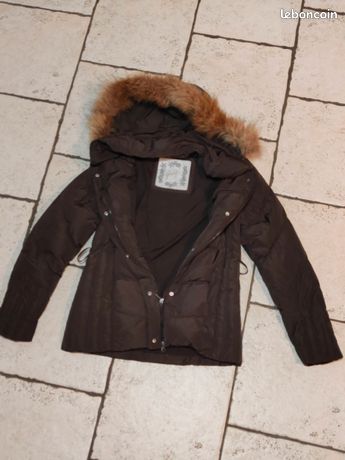 Manteau Parka GUXY Gris - Taille 44 - Très Bon état Occasion