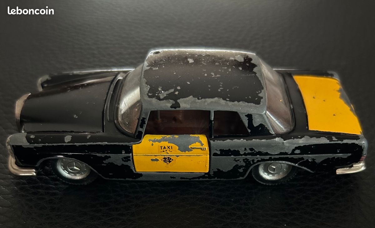 Pilen Mercedes 250 Coupé Taxi - Miniature De Collection - Années 70