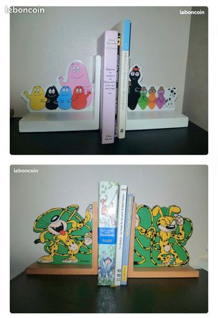 Serre livre marsupilami « partie de pêche » produite par Leblon Delienne - Collection