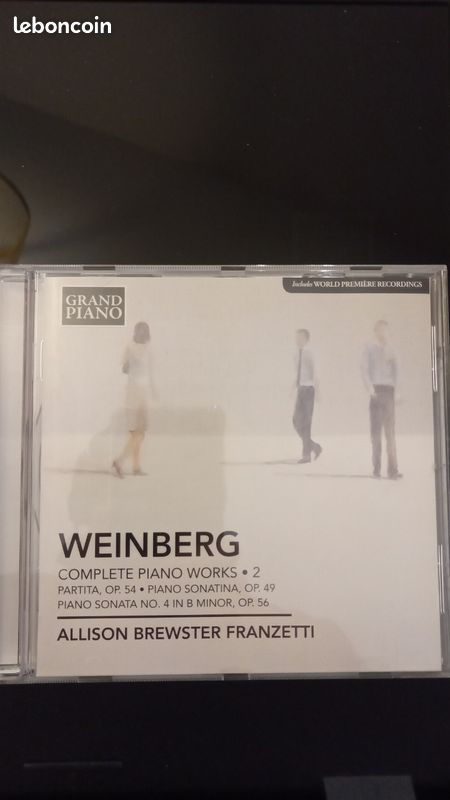 CD Weinberg piano works 2 (image 1)