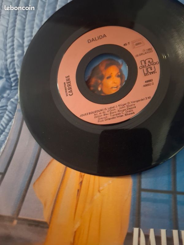 45T Dalida Si...la France de 1982 (image 3)