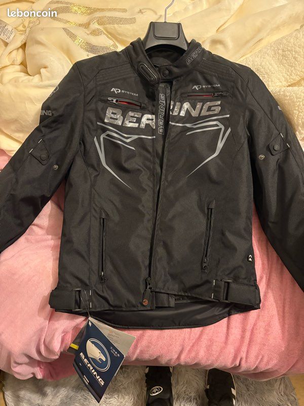 Blouson de moto avec dorsale Équipement moto
