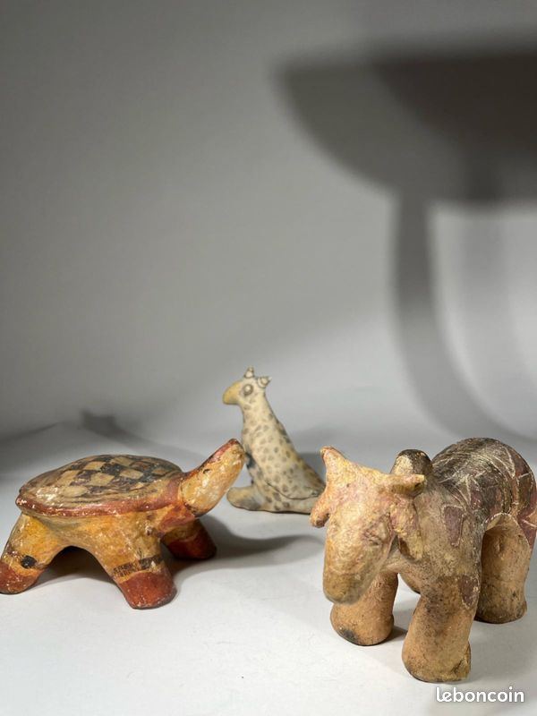Sculptures animaux indiens Amazonie Carajá (image 2)