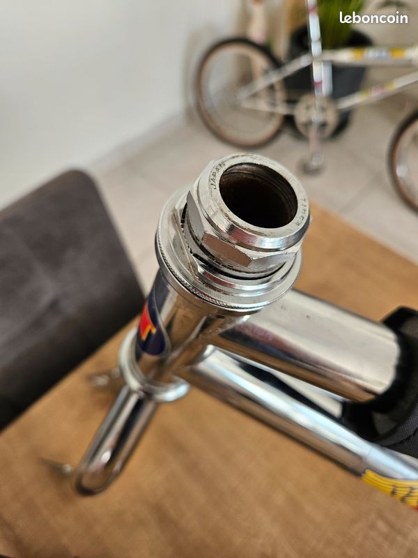 Cintres BMX Vintage GT - Argent - Old School - Neuf Ancien Stock