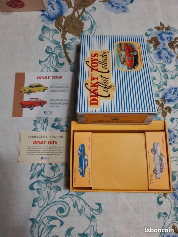 Coffret Collector Dinky Toys Prototypes 1960 Panhard + Floride, échelle 1:43, Atlas