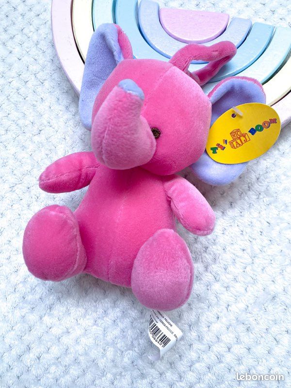 Peluche éléphant enfant (image 1)