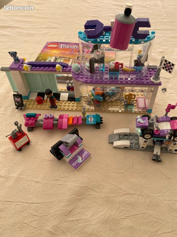 Lego friends atelier de customisation de kart 41351 Jeux Jouets
