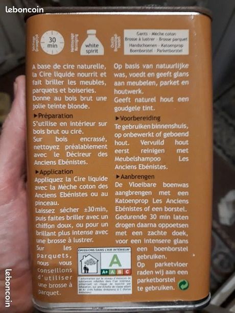 Cire liquide Les Anciens Ebenistes (image 2)