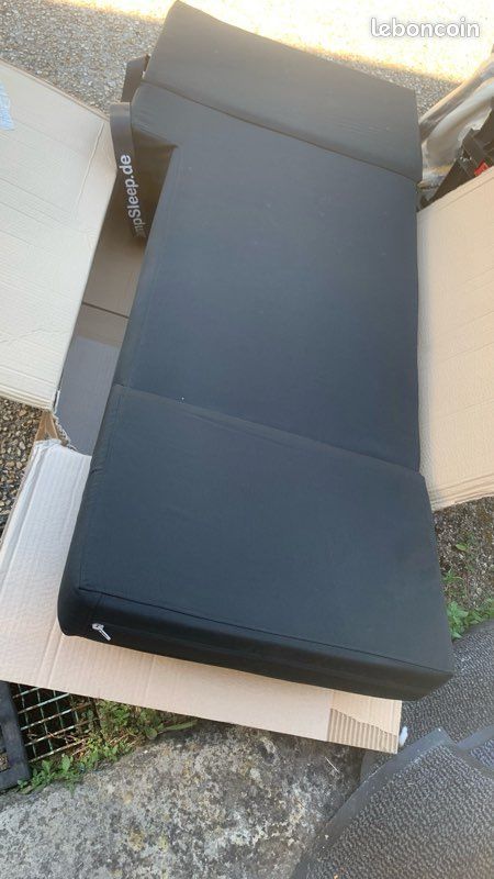 Lit d'appoint CampSleep 150cm siège avant cabine Volkswagen T4/5/6, Renault Trafic, Mercedes Vito, Viano, et autre fourgon aménagé (image 2)