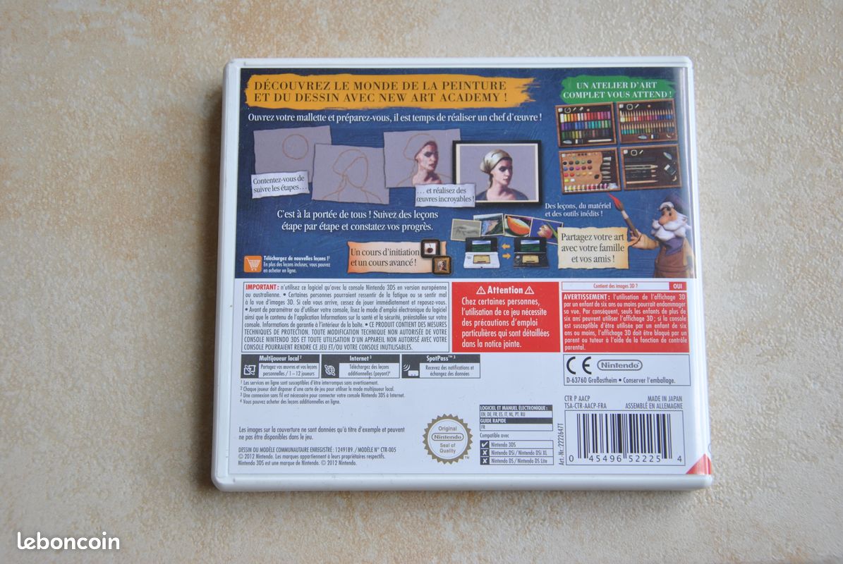 Jeux 3DS NINTENDO "New Art Academy" (image 2)