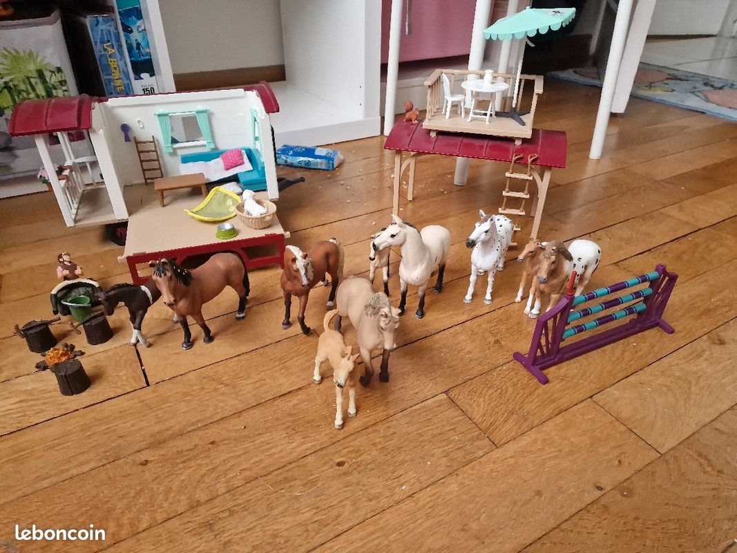 Caravane et chevaux schleich (image 1)