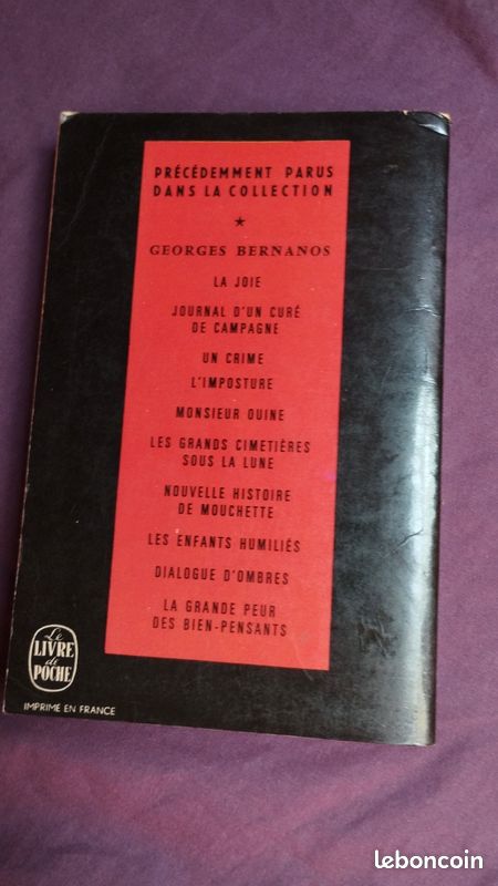 V le livre de poche sous le soleil de Satan Georges Bernanos texte intégral ial (image 2)