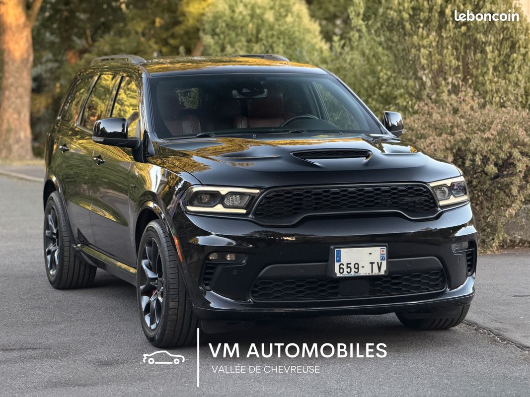 Durango SRT V8 6.4L 392 | TVA récupérable - CG 4 places CTTE | EN STOCK - Français - 1ère Main - Pack Attelage - Très rare - Suivi complet Dodge (image 6)
