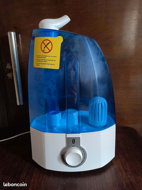 Humidificateur Ultrasonique à vapeur froide, blanc, Honeywell - Boutique de la Balayeuse