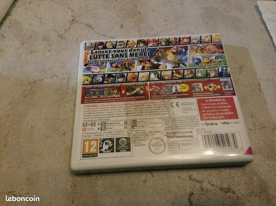 Jeu Super Smash Bros 3DS videdressing5962 (image 2)