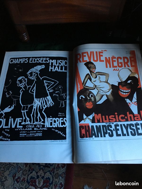 100 Posters de Paul Collins LA REVUE NEGRE AU MUSIC-HALL (image 4)