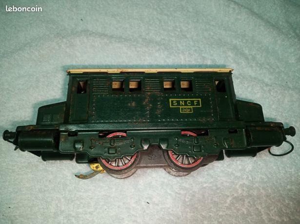 Locomotive électrique Hornby SNCF Éch O – Tôle Noire – Années 50 – France