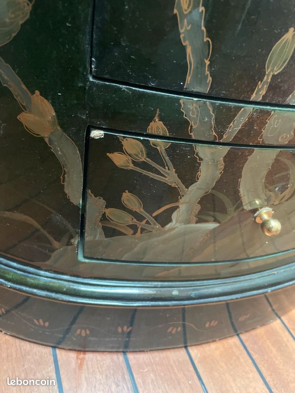 Meuble chinois vert (image 6)