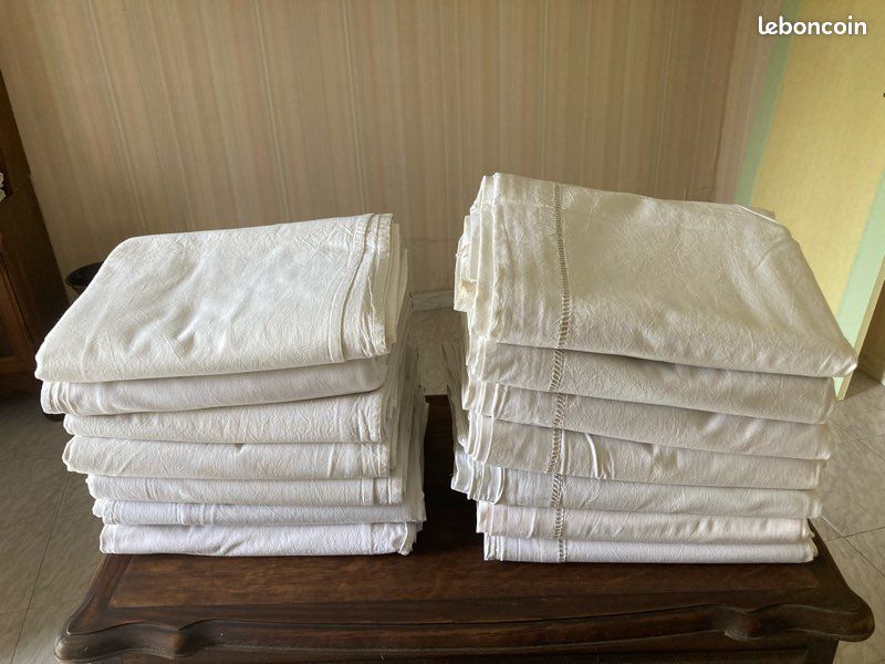 Drap blanc (image 1)