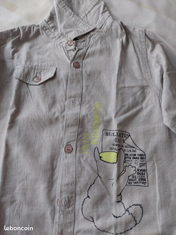Lot de 4 teeshirts et deux chemises manches longues 18 et 24 mois (image 6)