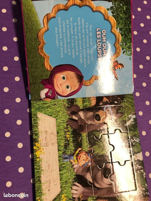 Livre puzzle Masha et Michka (image 3)