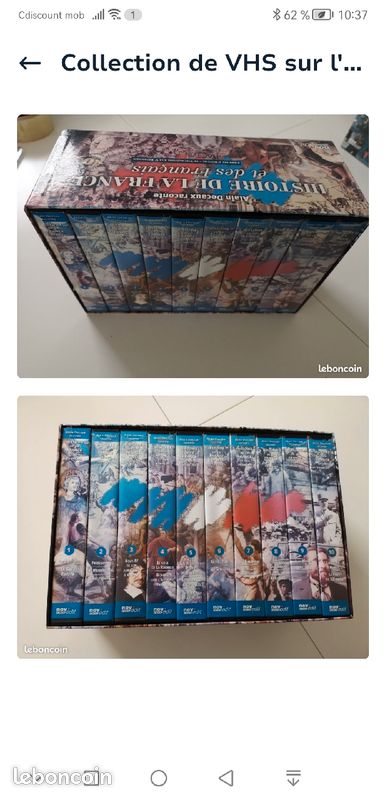 Collections de VHS sur la pêche, les animaux et histoires de France (image 4)