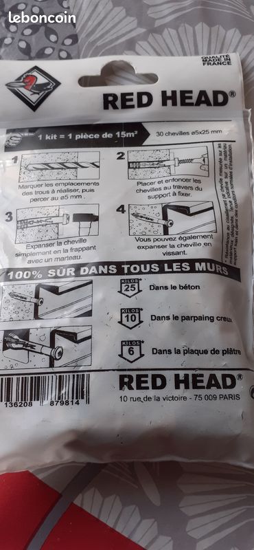 Chevilles a frapper (image 2)