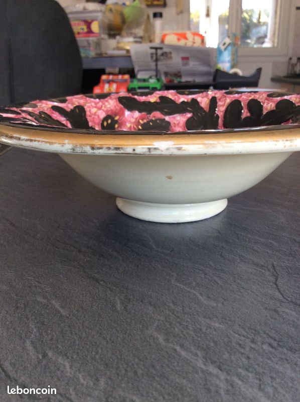 Coupe décor poisson, Monaco, Monte-Carlo, vintage (image 3)