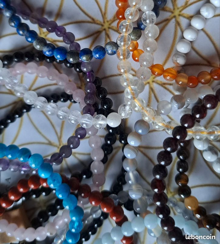 Bracelet pierre naturelle 4mm (image 5)