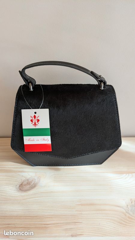 Sac à main en cuir italien neuf (image 6)