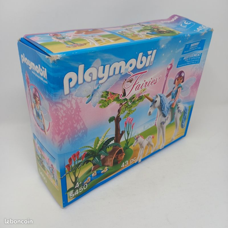 Playmobil - 4692 - Jeu de Construction - Fée avec bébé Licorne