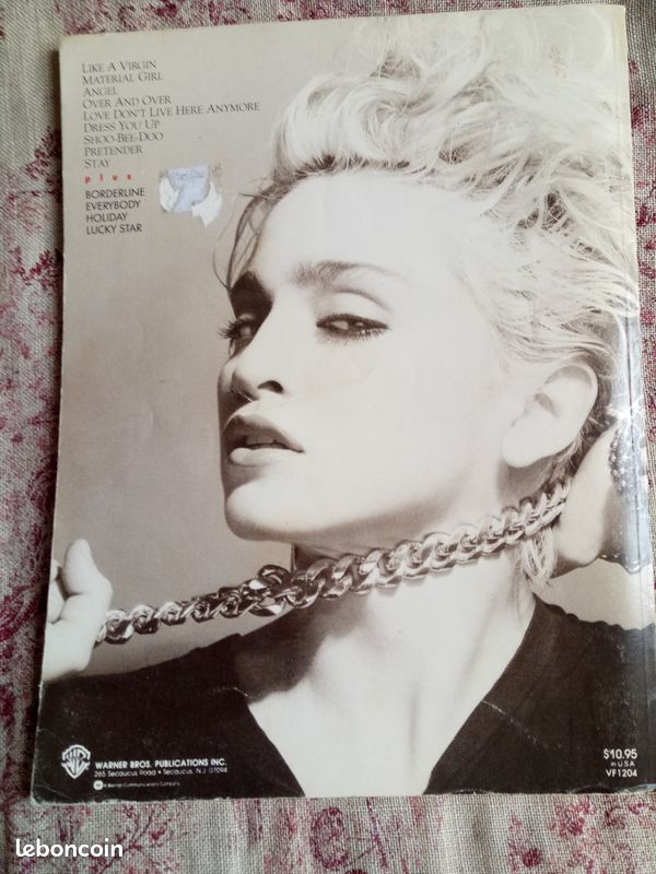 ALBUM MUSIQUE MADONNA partitions (image 2)