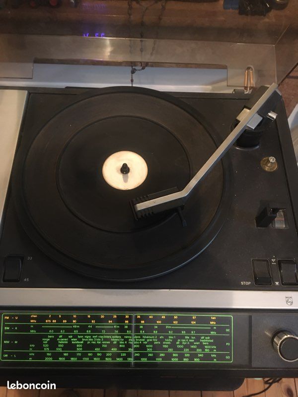 Platine Vinyle Philips 953 – Pour Pièces Ou Restauration