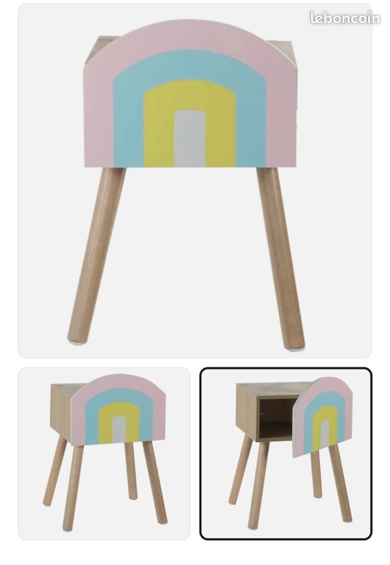 Table pour enfant avec coffre Déclic home (image 1)