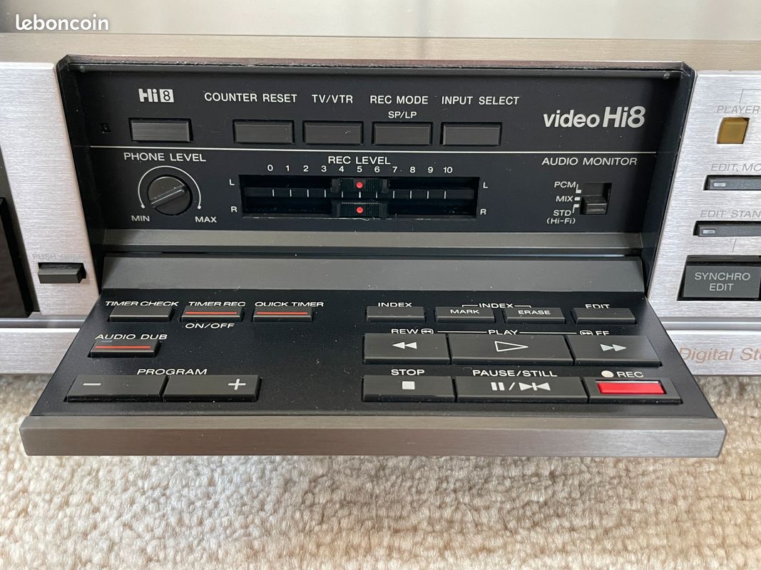 Magnétoscope vidéo8 / HI8 SONY EV-P300E - Garanti 1AN