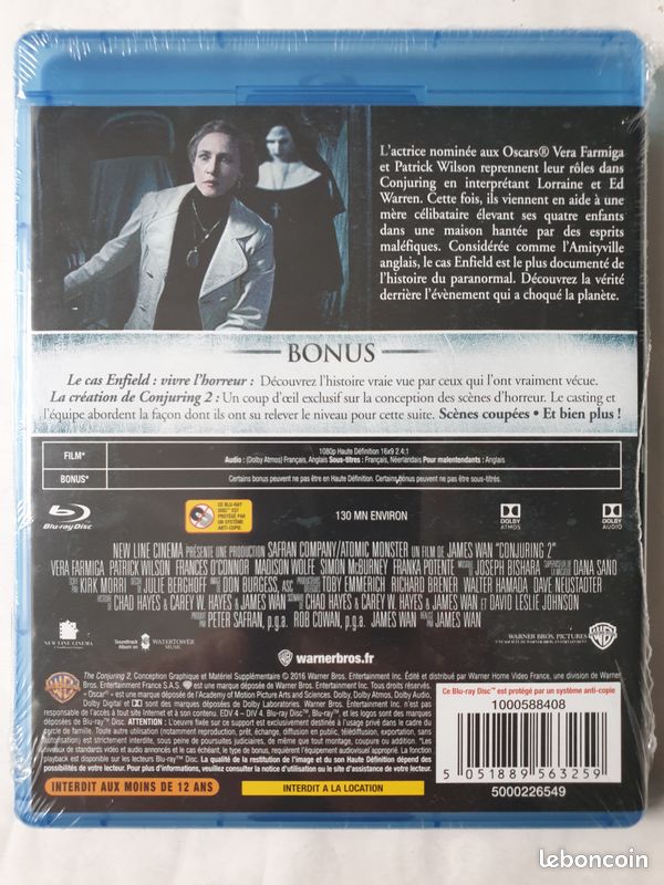 Conjuring 2 - Le Cas Enfield [Blu-Ray] (image 2)