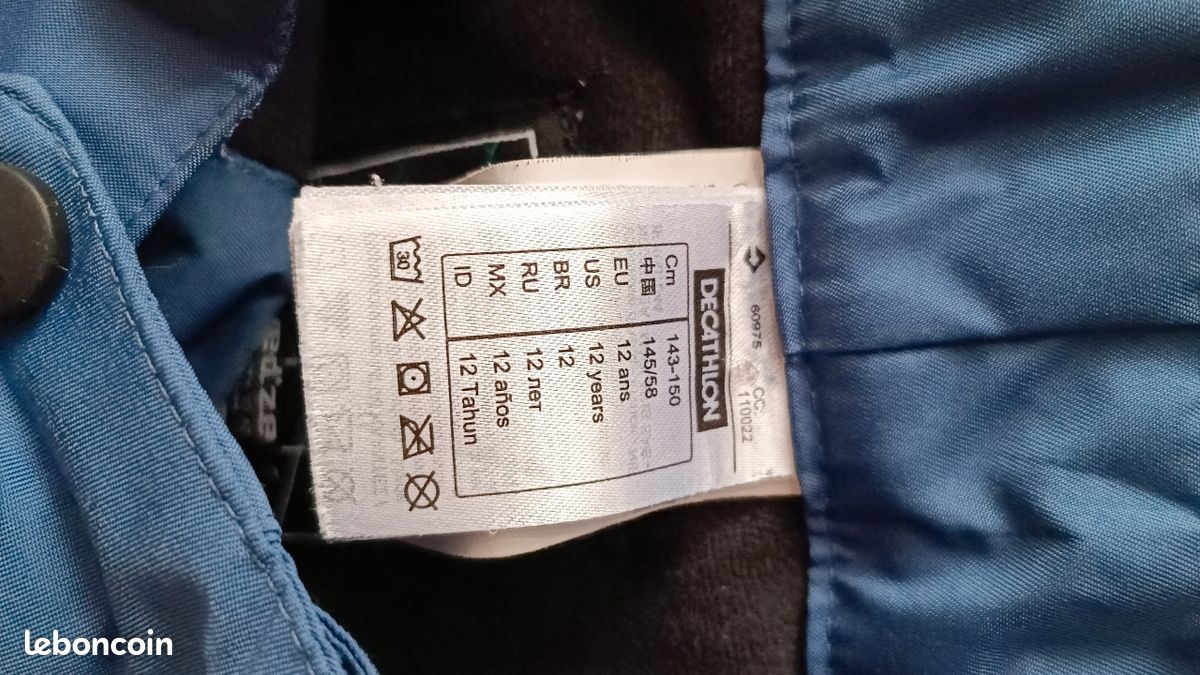 Pantalon de ski 12 ans (image 3)