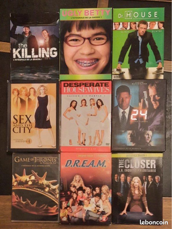 Lot de coffrets de séries (image 1)