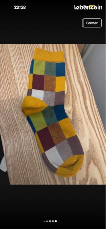 Lots de chaussettes 🧦 multicolores neuf Taille 38 (image 5)
