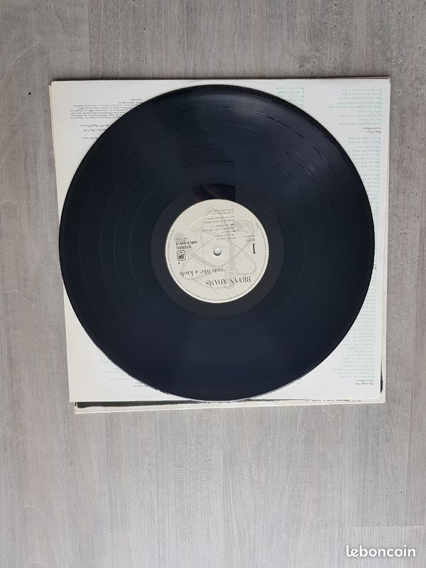 Vinyle 33T : Bryan Adams - Cuts like a knife (image 3)