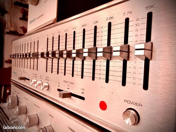 Égaliseur Graphique Akai EA-A2 - Vintage Hi-Fi (Occasion, Fonctionne)