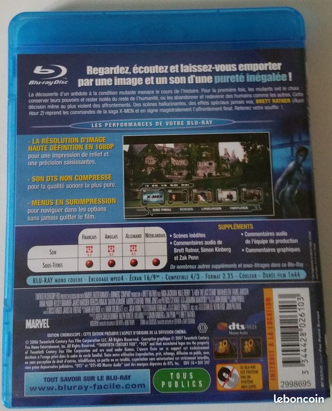 X-Men 3 L’Affrontement Final Blu-ray (image 3)
