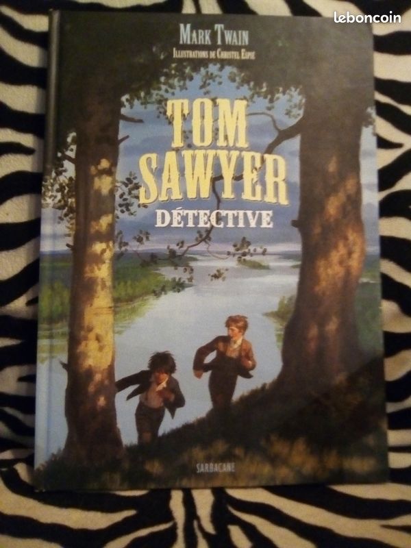 Livre jeunesse Mark Twain Tom Sawyer (image 1)